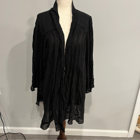 Calypso St Barth Black Women's Swim Cover-Up One Size - Picture 1 of 9